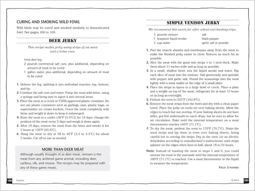 A Guide to Canning, Freezing, Curing & Smoking Meat, Fish & Game